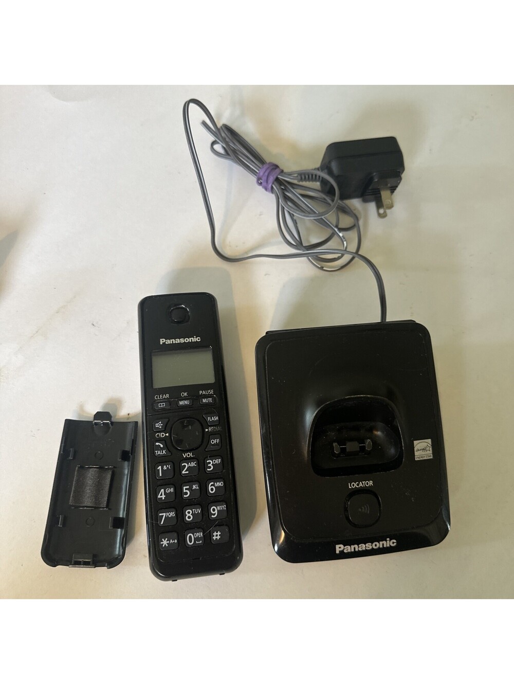 Panasonic KX-TG2711CB KX-TG2711C Cordless Phone Base PNLV226 Tested